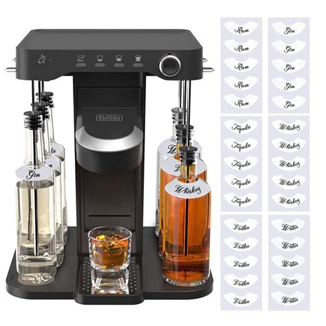 6 Sets Label Stickers for BEV by Black Decker Cocktail Maker Glass ...