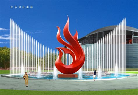 郑州不锈钢雕塑厂：不锈钢雕塑安放地点（图）