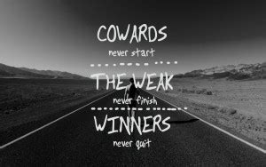 Seven Rays Winners never quit Paper Print (Small) Paper Print - Buy art ...