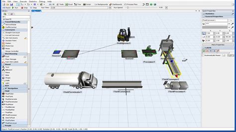 Flexsim Tutorial 的图像结果