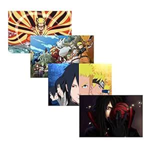 ISEE 360® Cartoon Super Hero Anime Naruto 220 GSM Paper Wall Poster ...