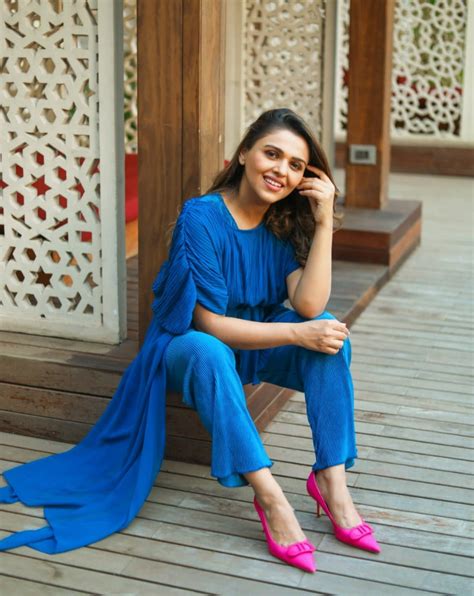 Tina Dhanak in our Plisse Ruched Co-ord Set - Teal – Tasuvure