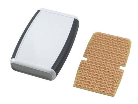 KIT-1553B Box+PCB, Grey Handheld Soft Sided Plastic Box, Grey. with ...