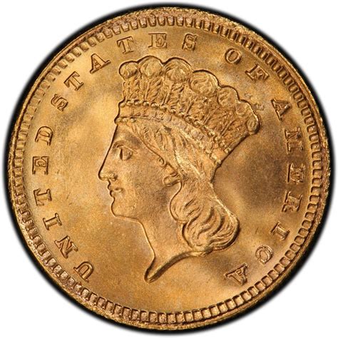 1887 Large Head Indian Princess Gold Dollar Values - Live Pricing ...
