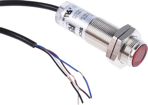 RS PRO | RS PRO Retroreflective Photoelectric Sensor, Barrel Sensor, 50 ...