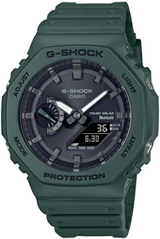 Buy Casio G-Shock Men Black Dial Analog-Digital GA-2100SKE-7ADR (G1102 ...