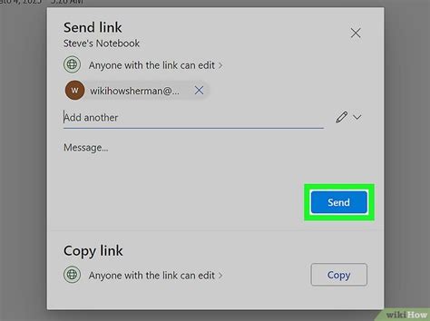 How to Share a Notebook in OneNote 的图像结果