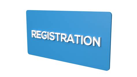 Registration | Registration Signage | Registration signboard