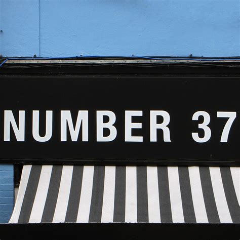Numbers, Number 37 | David Sanger Photography