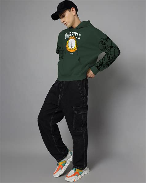 Garfield Quirky Oversized Hoodie Men – Free Authority
