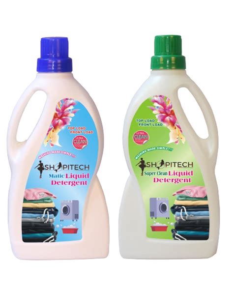 SHOPITECH Super Clean & Matic Liquid Detergent Suitable For Top & Front ...