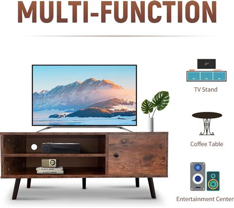 AILICHEN AI LI CHEN Mid Century Modern TV Stand, TV Media India | Ubuy