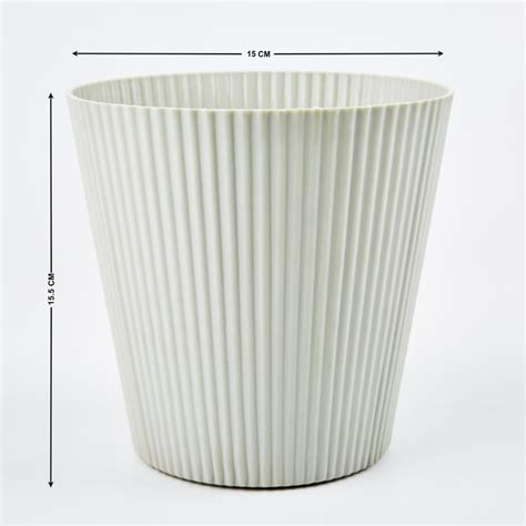 Buy Lets Garden Radicle Ribbed Planter from Home Centre at just INR 59.0