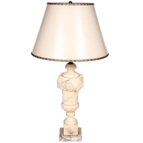 Vintage Alabaster Lamp at 1stDibs | alabaster lamps vintage, vintage ...