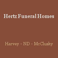 Hertz Funeral Homes : Harvey, North Dakota (ND) - Funeral home in ...