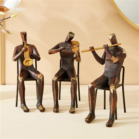 Buy Eternity Vogue Hart Polyresin Violinist Figurine from Home Centre ...