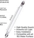 Ihc UVC Tube lamp 8 Watt, 1ft with fitting, UV light for disinfection ...