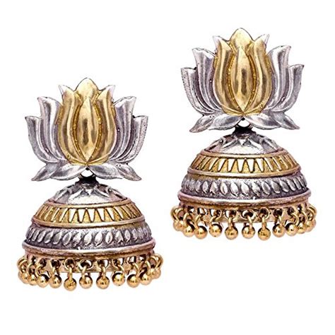 Trijya Exports Multicolour Metal and Brass Oxidised Dual Tone Plated ...