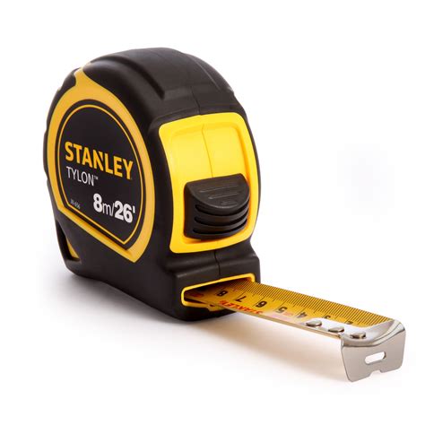 STANLEY 1-30-656 Metric & Imperial Tylon Pocket Tape Measure 8m | Dvs ...