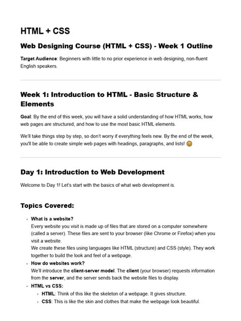 Image result for Cours HTML CSS PDF