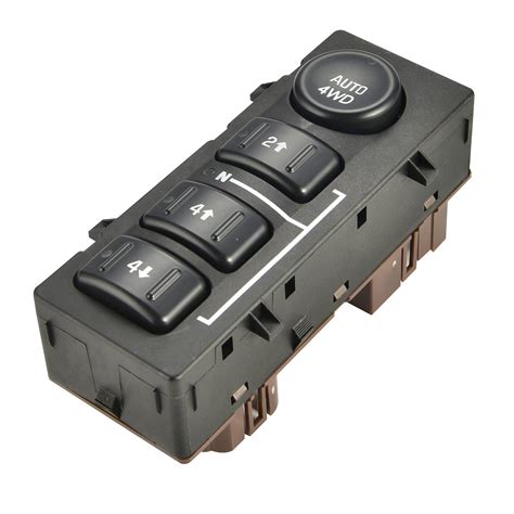 4WD Switch 4x4 Transfer Case Button - Replaces 15136039, 15164520 ...