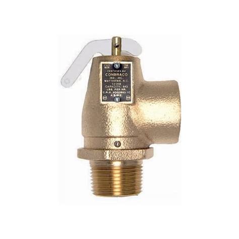 Buy Apollo Valve 13-211 Series Bronze Safety Relief Valve, ASME Steam ...