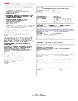 Fillable Online Bid Receiving Unit is open from Monday to Friday Fax ...
