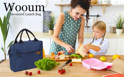 Buy Wooum Insulated Lunch Bag for Men, Women, Insulated Lunch Bag for ...