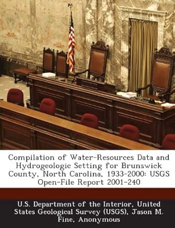 Compilation of Water-Resources Data and Hydrogeologic Setting for ...