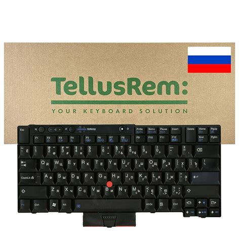 TellusRem Russian Backlit Backless Keyboard for Lenovo Thinkpad T520 ...