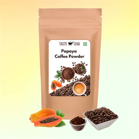 Papaya Coffee | Flavoured Filtered Coffee | Taste of chai – tasteofchai