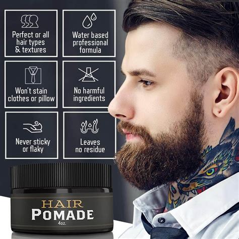 Water Based Pomade for Men | The Rugged Bros