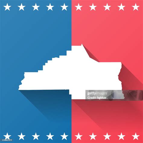 Carson City County Nevada Map On Blue And Red Background High-Res ...