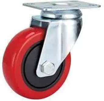 Hkey 3Inch Swivel Caster Wheels 4Inch Total Wheel Height, Heavy Duty ...