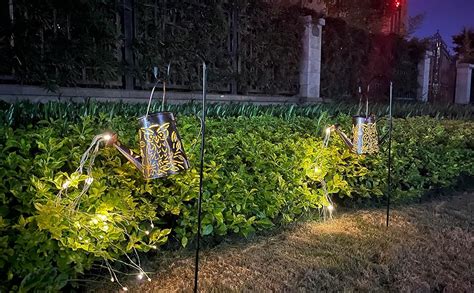 Image result for Watering Can Solar String Lights