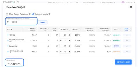 What are the two options available while rebalancing, and how can I buy ...