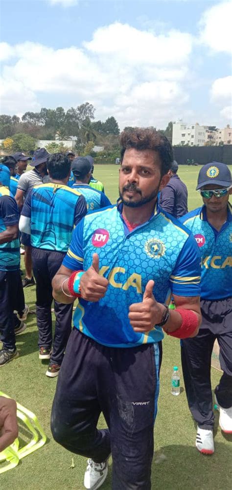 Congratulations S Sreesanth | Kerala Cricket Association | Official Website