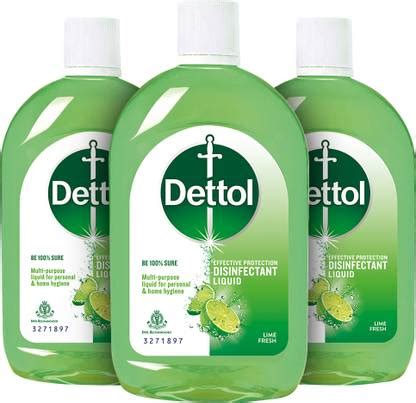 Dettol Liquid Disinfectant (Lime Fresh) Antiseptic Liquid Price in ...