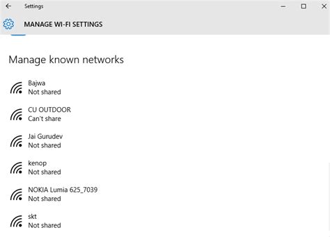 Image result for Remove WiFi Networks