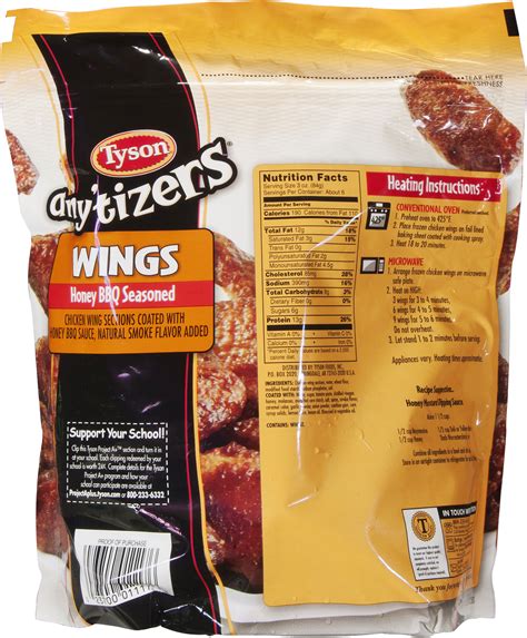 Organic Chicken Wings Nutrition at Jean Begaye blog
