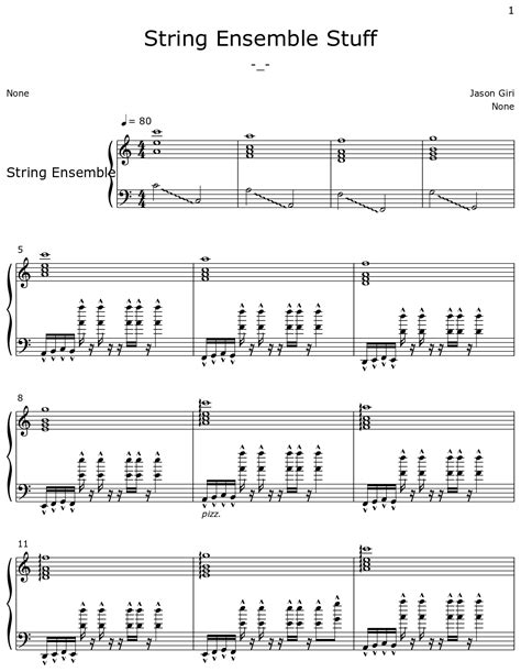 Image result for String Ensemble Tab