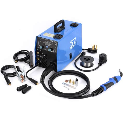 Buy S7 200Amp MIG Welder - 4 in 1 Multiprocess Welding Machine for /less Welding, Lift TIG, and ...
