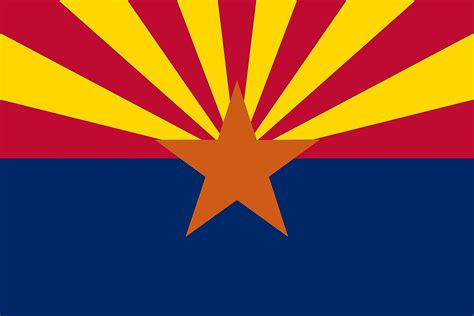 What is the Arizona State Flag? - WorldAtlas