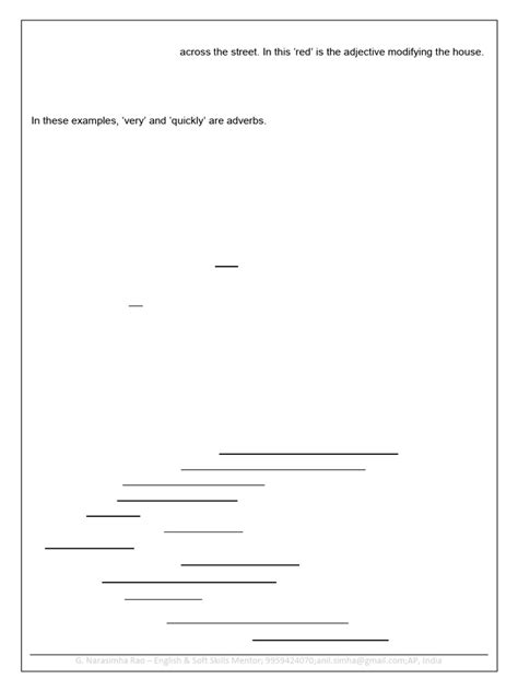 Image result for Rules On Using Adjectives as Modifiers