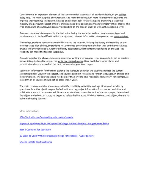 Image result for Coursework Image