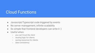 Firebase Functions Tutorials 的图像结果