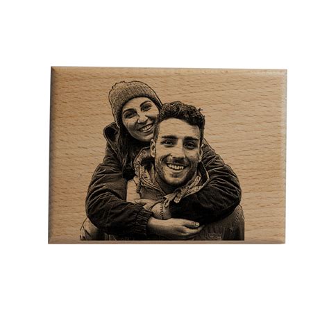 Gift Me Bazar Personalized Wooden Engraved Photo Frame | Customized ...