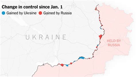 How the Front Line Has Barely Moved in Ukraine This Year - The New York ...