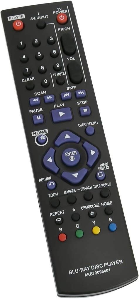 Buy HITORE DVD Player Remote Control Compatible for LG BLU-RAY Disc ...