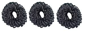 Chanderkash 3 Hair Juda Band, Large, Black : Amazon.in: Beauty
